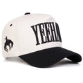 Unisex YEEHAW Letter Embroidery Baseball Caps Spring Autumn Outdoor Adjustable Casual Hats Sunscreen Hat Sports Cap